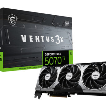 MSI nvidia GeForce RTX 5070 Ti 16G VENTUS 3X OC grafička karta