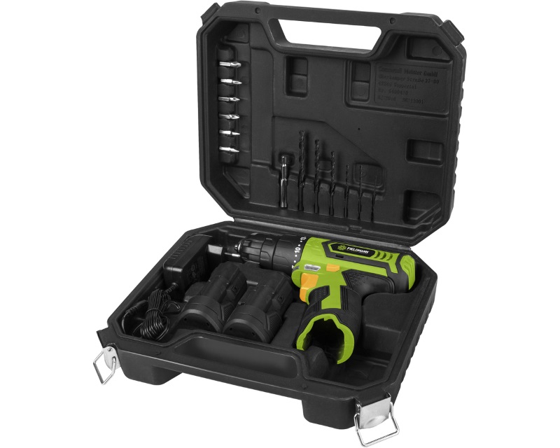 FIELDMANN FDV 10252-A Akumulatorska bušilica 12V + pribor (13 delova) - Slika 8