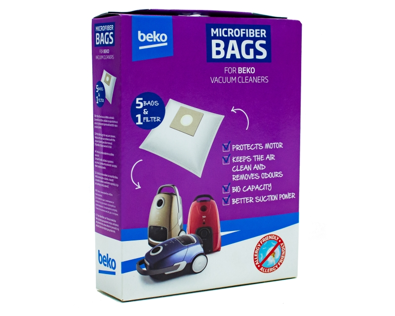 BEKO Kese za VC usisivač ljubičasta paket 5+1 - Slika 5