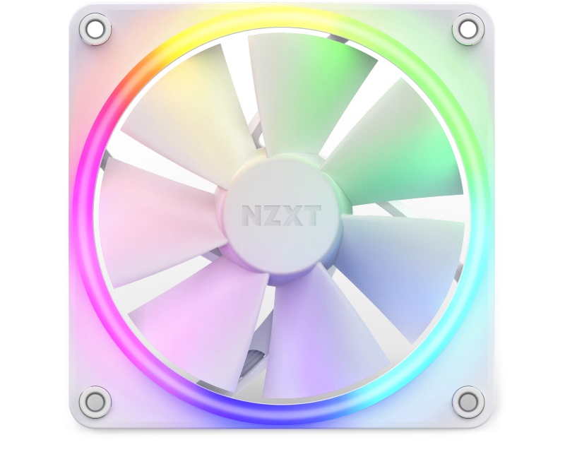 NZXT F120RGB 120mm ventilator beli (RF-R12SF-W1) - Slika 17
