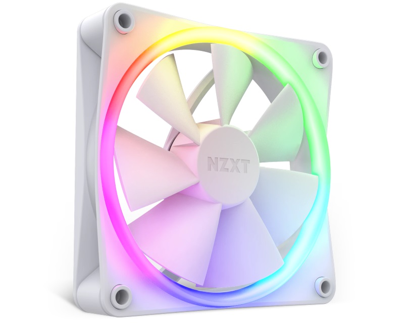 NZXT F120RGB 120mm ventilator beli (RF-R12SF-W1) - Slika 10