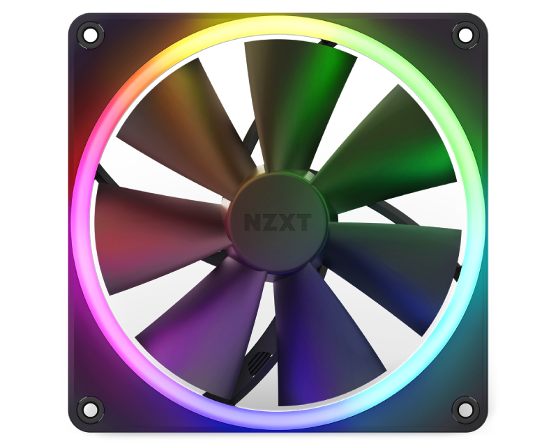 NZXT F140 RGB 140mm ventilator crni (RF-R14SF-B1) - Slika 13