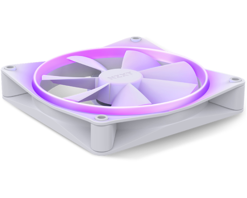 NZXT F140 RGB 140mm ventilator beli (RF-R14SF-W1) - Slika 16