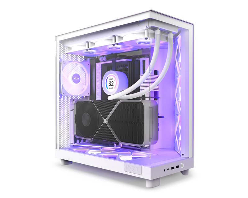 NZXT H6 Flow RGB kućište belo (CC-H61FW-R1) - Slika 12