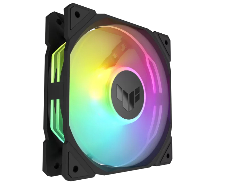 ASUS TUF GAMING TR120 ARGB REVERSE BLACK 3IN1 ventilator - Slika 12