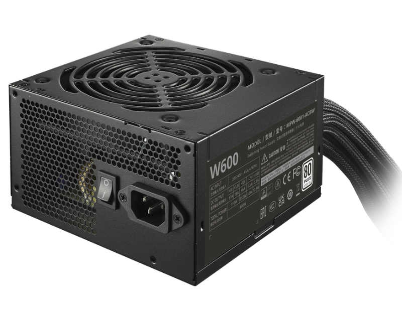 COOLER MASTER Elite NEX WHITE W600 600W napajanje (MPW-6001-ACBW-BE1) 3Y - Slika 15