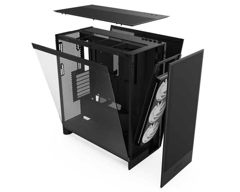 NZXT H7 Flow RGB kućište crno (CM-H72FB-R1) - Slika 4