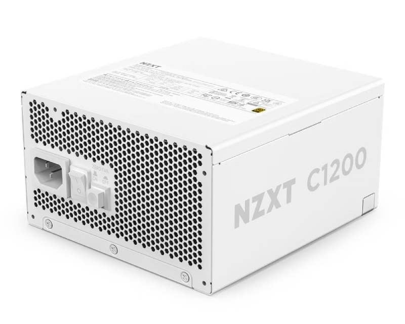 NZXT C1200 Gold ATX 3.X 1200W (PA-2G2BW-EU) modularno napajanje belo - Slika 4