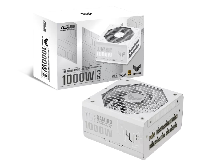 ASUS TUF-GAMING-1000G-WHITE 1000W napajanje belo - Slika 8