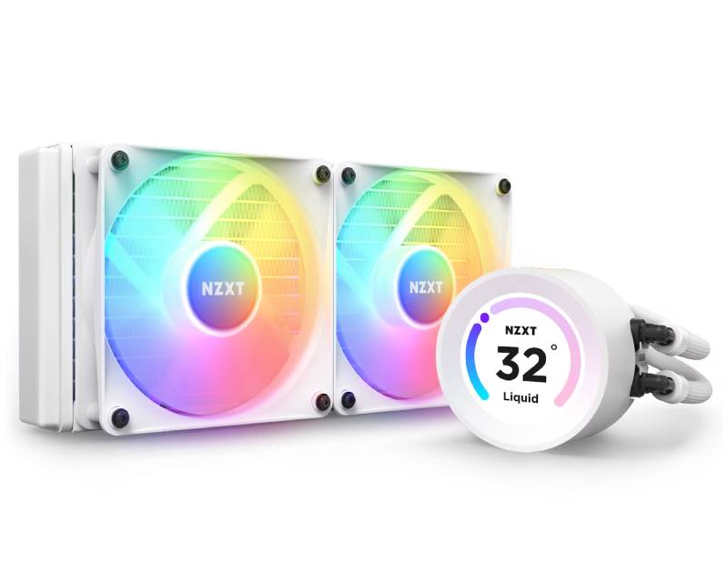 NZXT Kraken Elite 240 RGB vodeno hlađenje belo (RL-KR24E-W1) - Slika 6