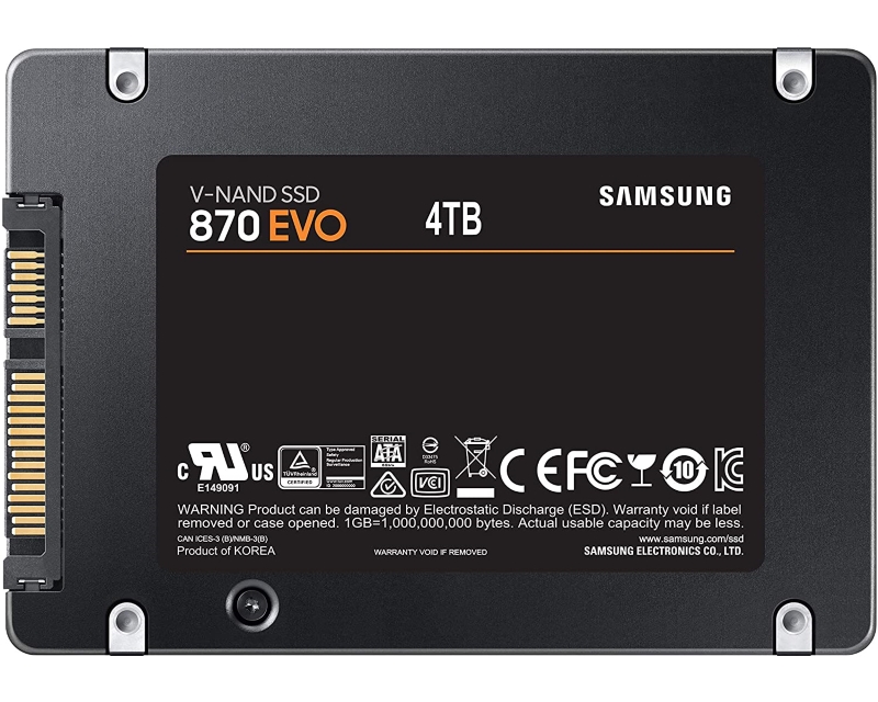 SAMSUNG 4TB 2.5 inča SATA III MZ-77E4T0B 870 EVO Series SSD - Slika 9