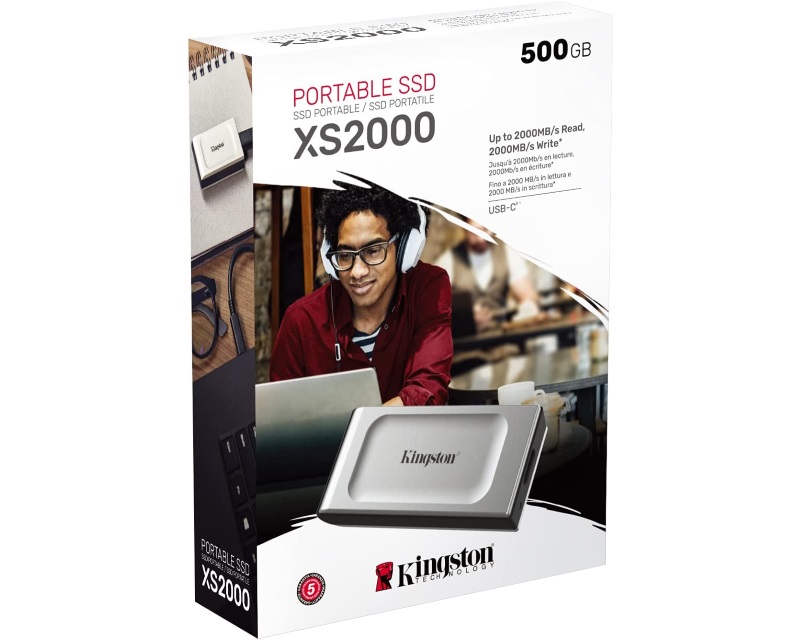 KINGSTON Portable XS2000 500GB eksterni SSD SXS2000/500G - Slika 15