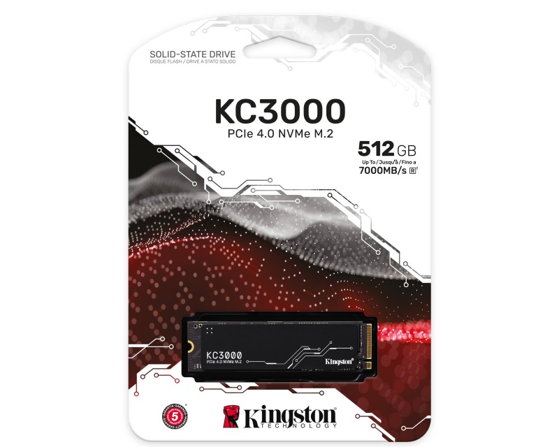 KINGSTON 512GB M.2 NVMe SKC3000S/512G SSD KC3000 series - Slika 9