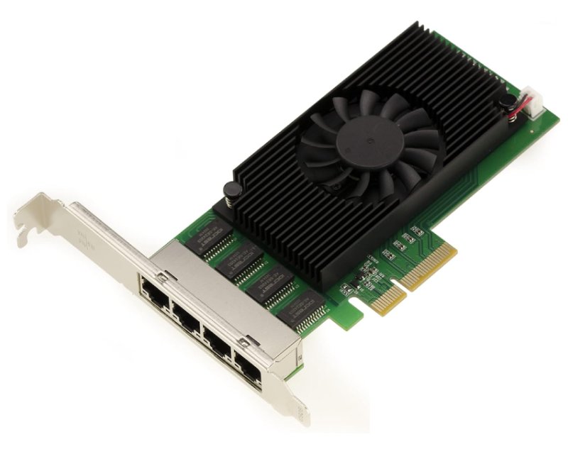 E-GREEN PCI-Express kontroler 4-port 2.5 Gigabit Ethernet (Intel I225) - Slika 4