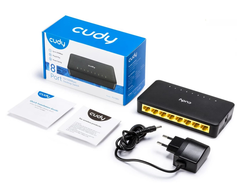 CUDY FS108D 8port switch - Slika 7