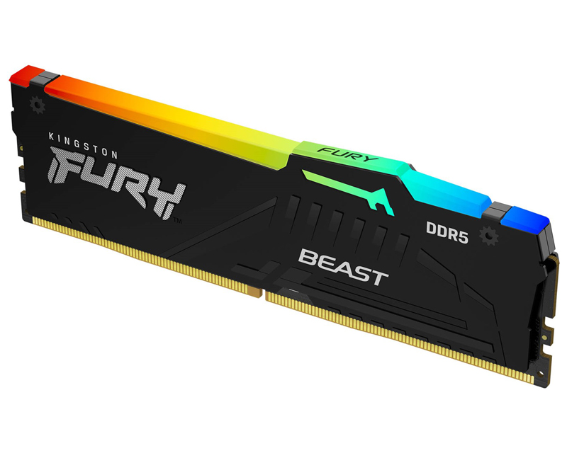 KINGSTON DIMM DDR5 16GB 5600MT/s KF556C36BBEA-16 Fury Beast RGB EXPO - Slika 11
