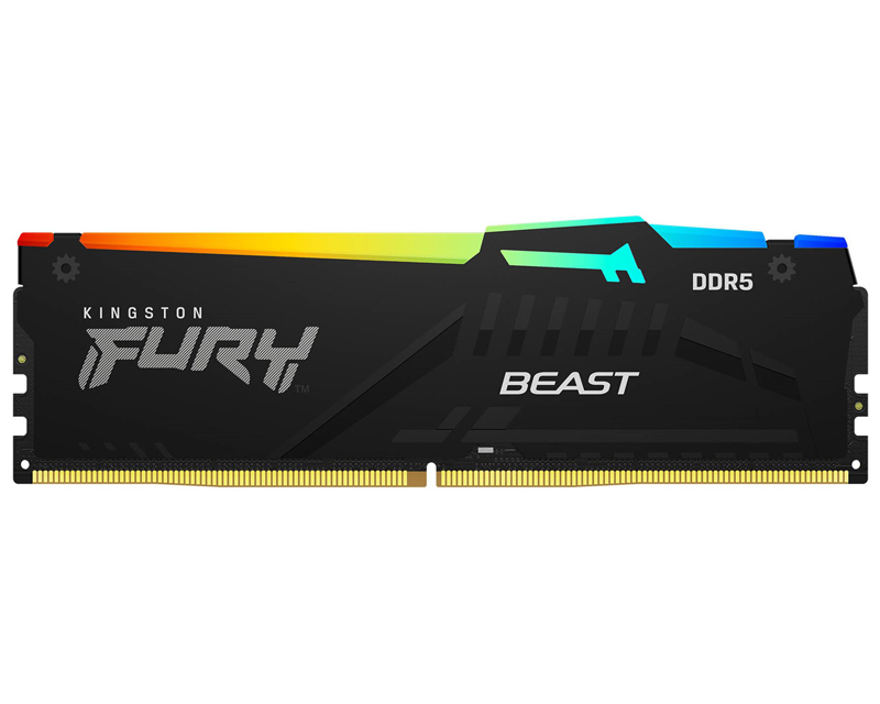 KINGSTON DIMM DDR5 16GB 5600MT/s KF556C36BBEA-16 Fury Beast RGB EXPO - Slika 10
