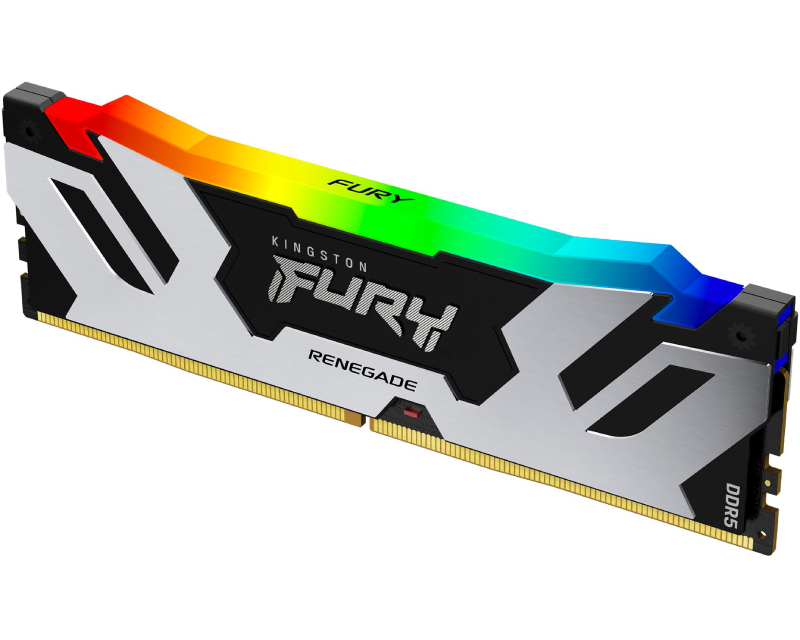 KINGSTON DIMM DDR5 32GB 6400MT/s KF564C32RSA-32 FURY Renegade Silver RGB XMP - Slika 5