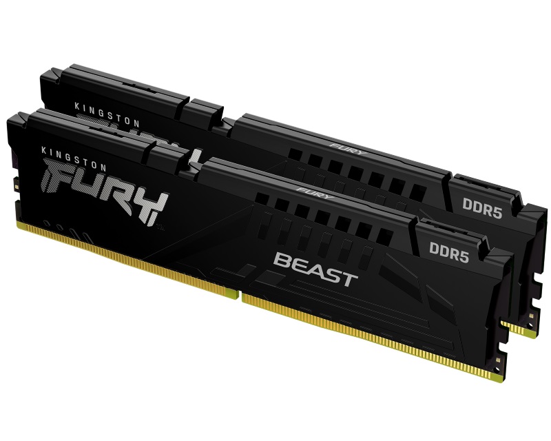 KINGSTON DIMM DDR5 64GB (2x32GB kit) 6000MT/s KF560C30BBEK2-64 FURY Beast Black EXPO - Slika 2