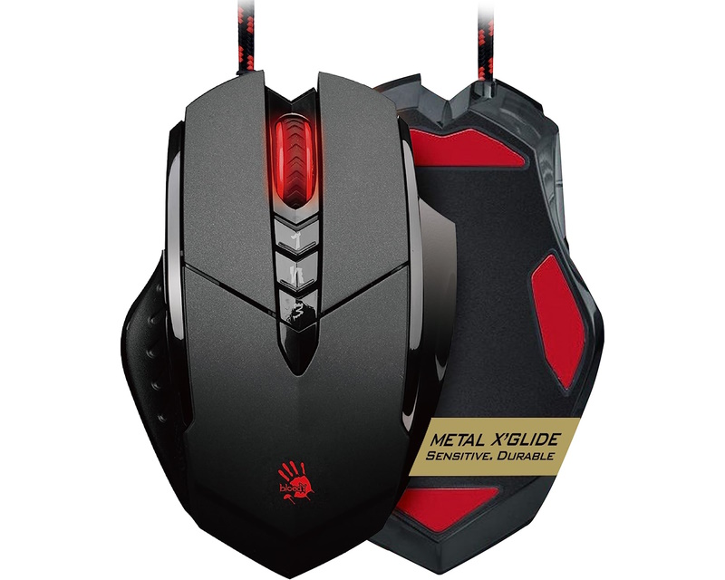 A4 TECH V7M Bloody Gaming Optical USB crni miš - Slika 5