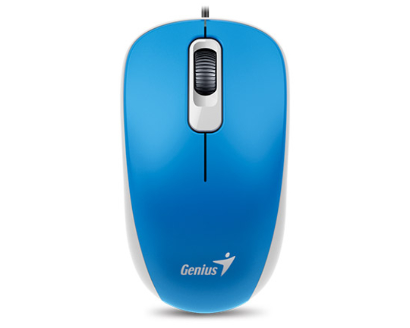GENIUS DX-110 USB Optical plavi miš - Slika 3