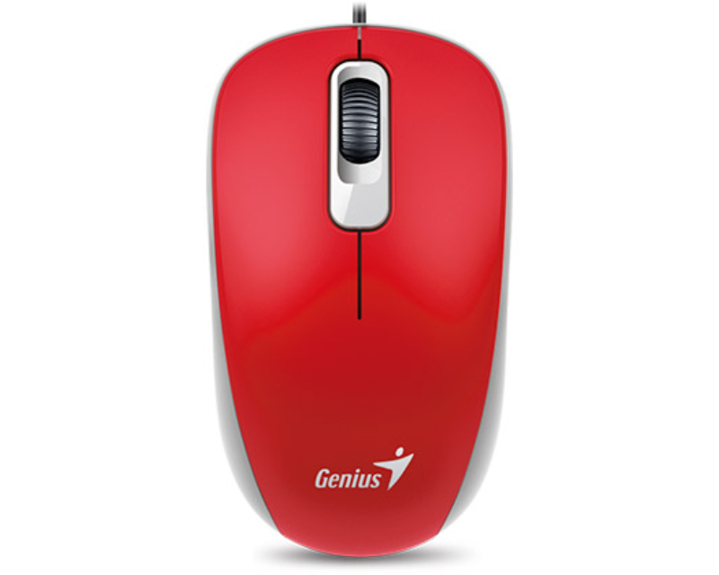 GENIUS DX-110 USB Optical crveni miš - Slika 3