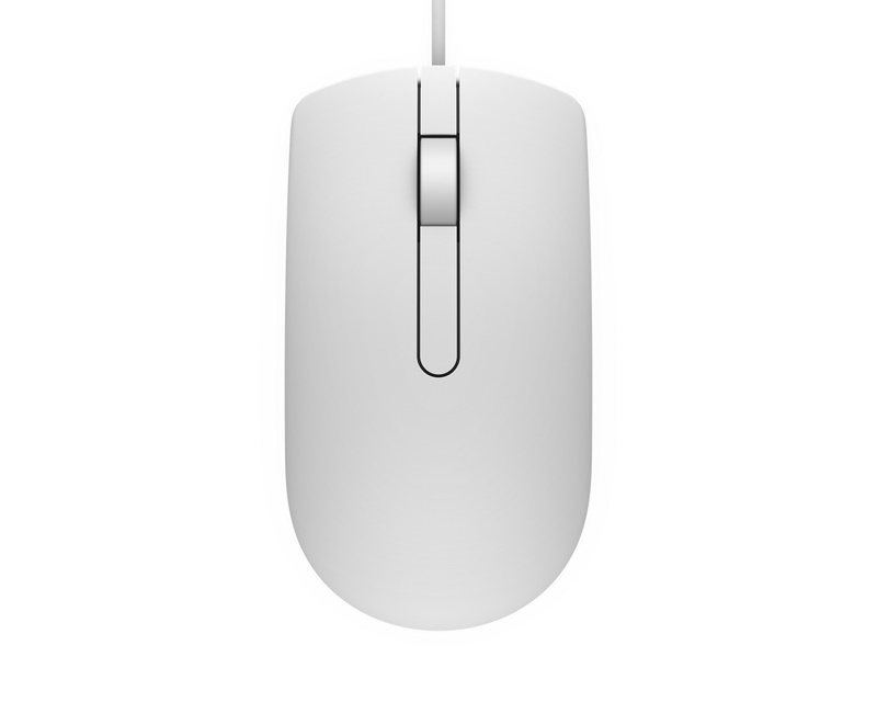 DELL MS116 USB Optical beli miš - Slika 4
