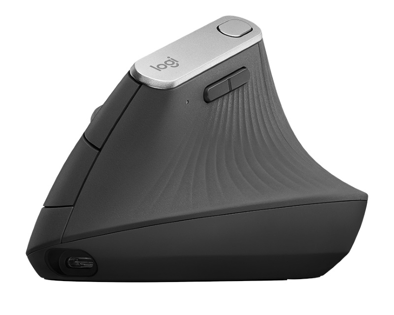 LOGITECH MX Vertical Advanced Ergonomic Wireless Graphite miš - Slika 10