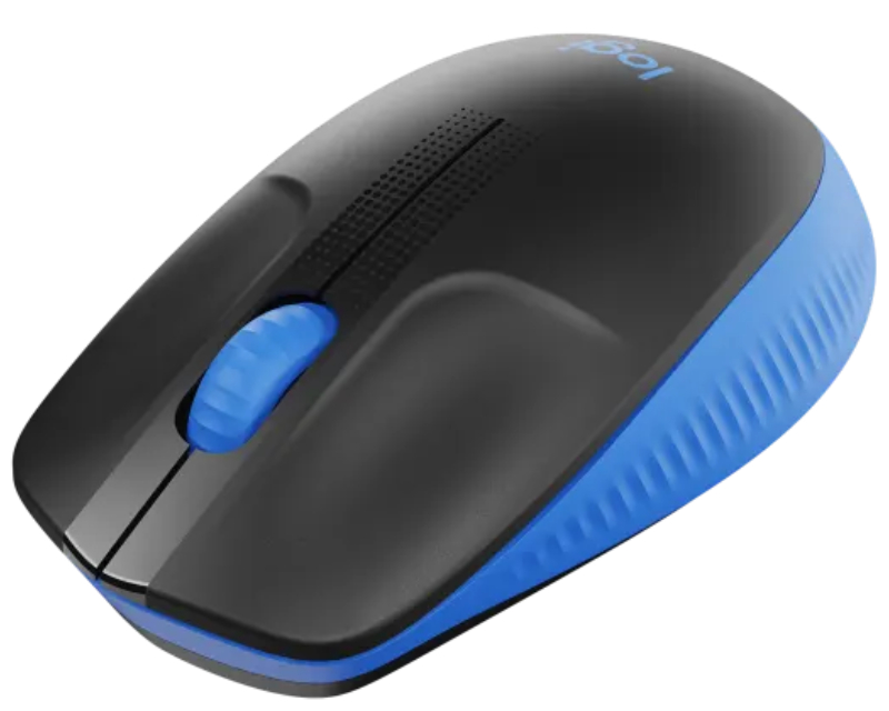 LOGITECH M190 Full-Size Wireless plavi miš - Slika 4