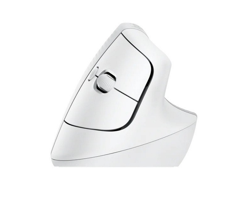 LOGITECH Lift Vertical Ergonomic Wireless miš beli - Slika 11