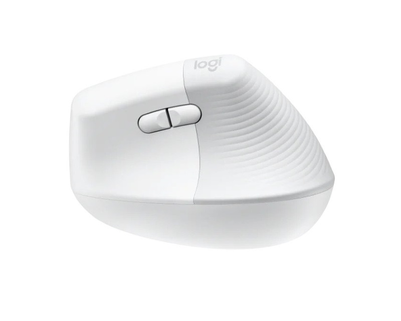 LOGITECH Lift Vertical Ergonomic Wireless miš beli - Slika 12