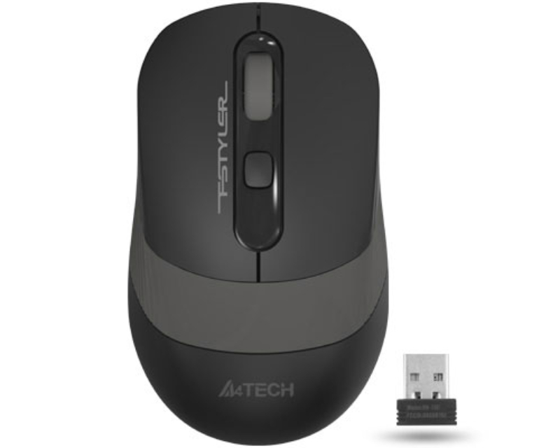 A4 TECH FG10 FSTYLER Wireless USB sivi miš - Slika 4