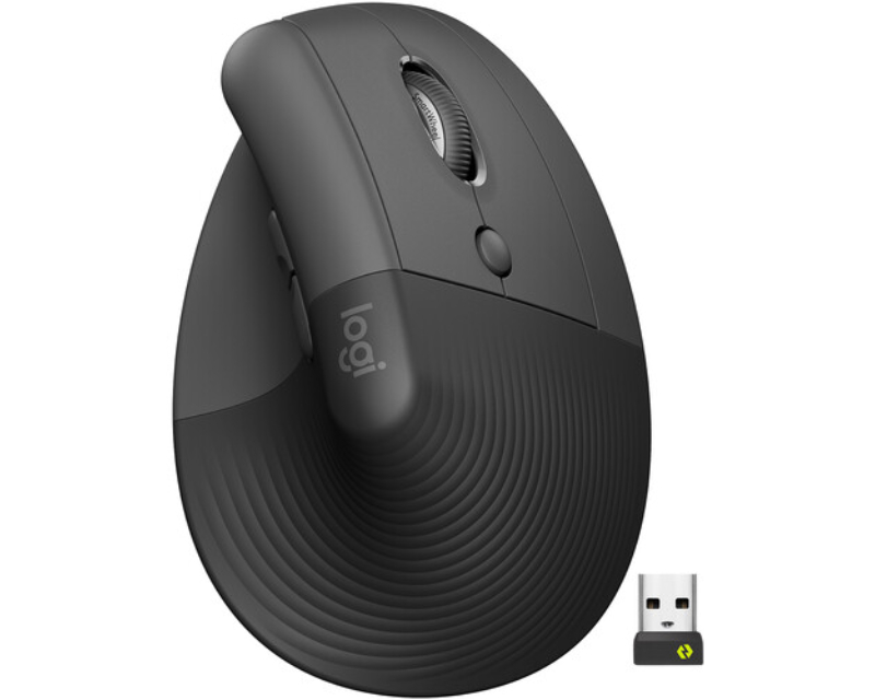 LOGITECH Lift Vertical Ergonomic Wireless crni miš OEM - Slika 3