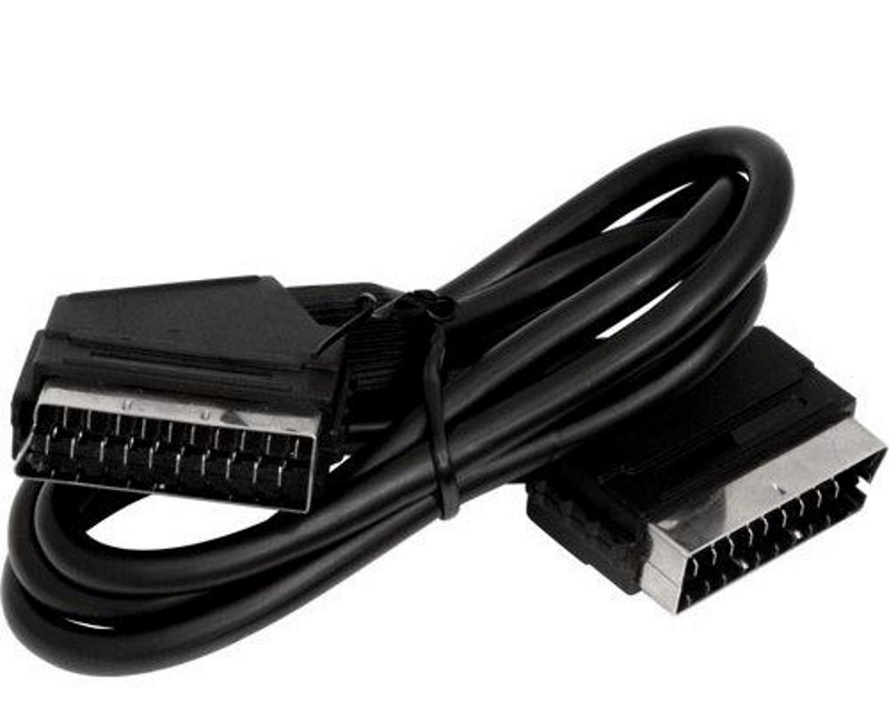 E-GREEN Kabl Scart M/M 1.5m crni - Slika 4