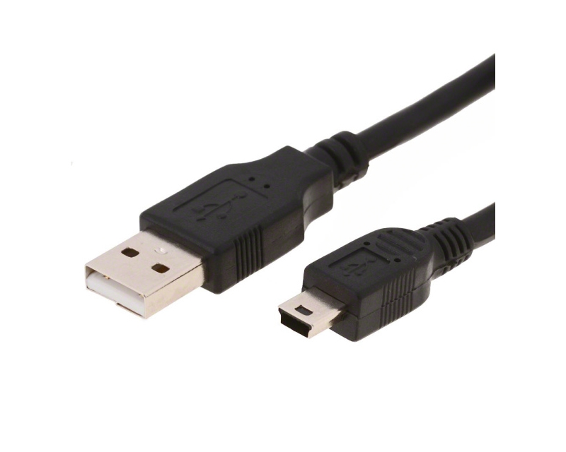E-GREEN Kabl 2.0 USB A - USB Mini-B M/M 1.8m crni - Slika 4