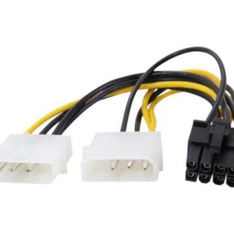 E-GREEN Naponski adapter za PCI-E VGA (8-pin) -2x Molex