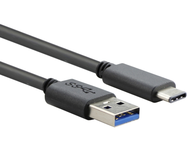 E-GREEN Kabl 3.0 USB A - USB 3.1 tip C M/M 2m crni - Slika 5
