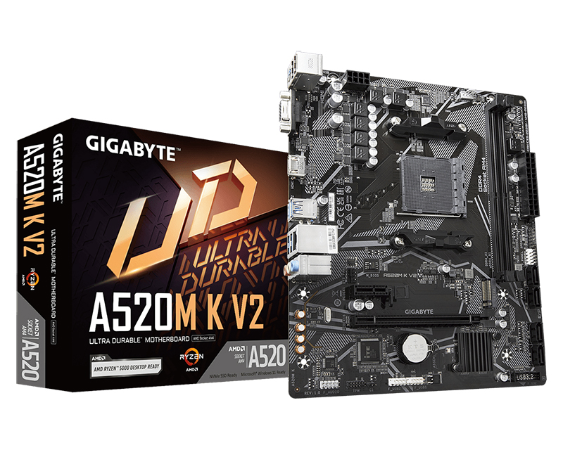 GIGABYTE A520M K V2 rev. 1.x matična ploča - Slika 12