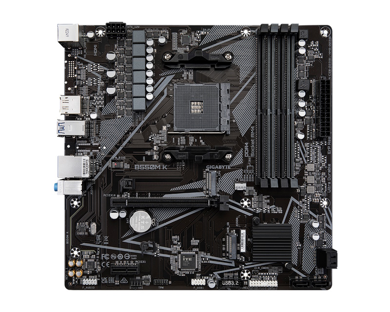GIGABYTE B550M K rev. 1.x matična ploča - Slika 18