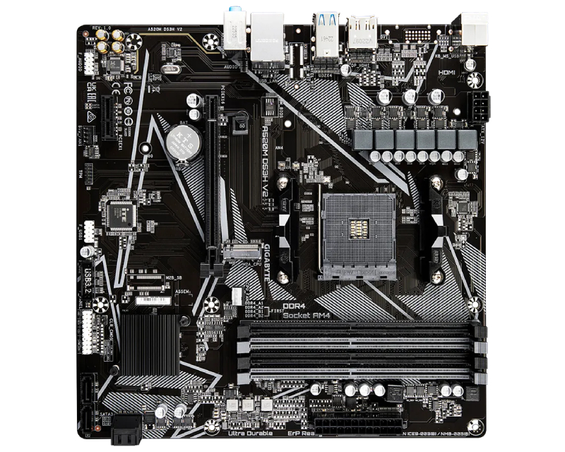 GIGABYTE A520M DS3H V2 rev. 1.x matična ploča - Slika 5