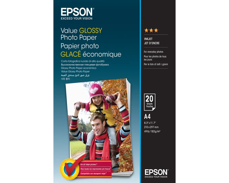 EPSON S400035 A4 (20 listova) glossy foto papir - Slika 2