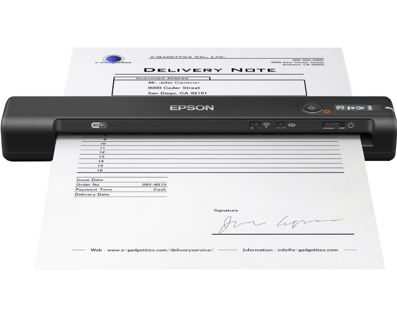 EPSON WorkForce ES-60W mobile A4 dokument skener - Slika 5