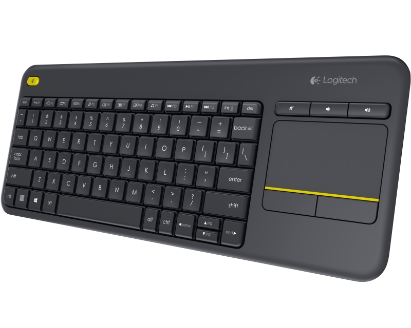 LOGITECH K400 Plus Wireless Touch US crna tastatura - Slika 2