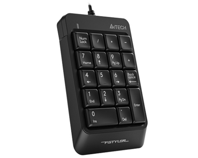 A4 TECH FK13P FSTYLER Numerička USB crna tastatura - Slika 11