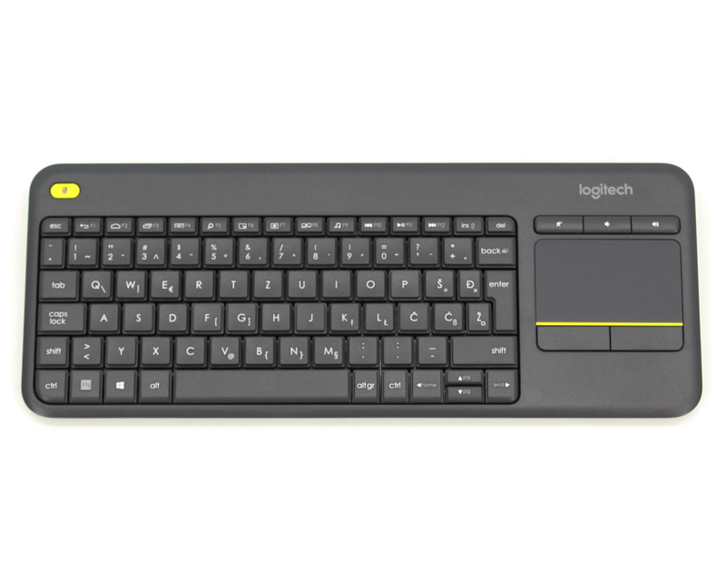 LOGITECH K400 Plus Wireless Touch YU crna tastatura - Slika 13