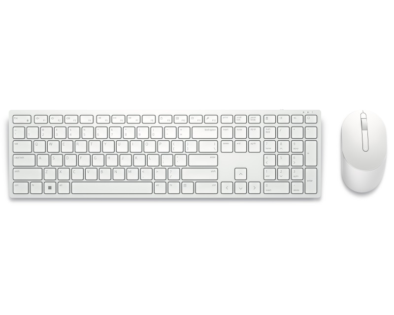 DELL KM5221W Pro Wireless US tastatura + miš bela - Slika 13
