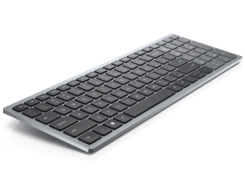 DELL KB740 Compact Multi-device US wireless tastatura siva - Slika 12