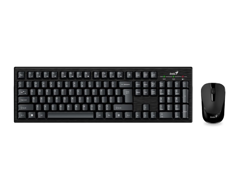 GENIUS Smart KM-8101 Wireless USB US crna tastatura + miš - Slika 11