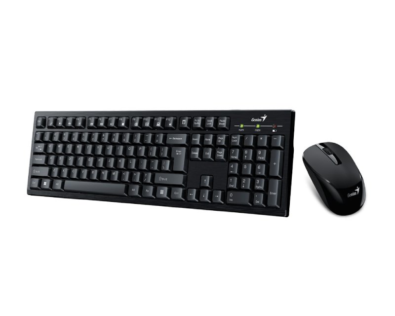 GENIUS Smart KM-8101 Wireless USB US crna tastatura + miš - Slika 7
