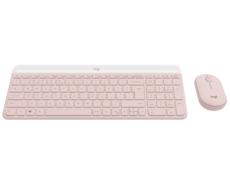LOGITECH MK470 Wireless Desktop US Roze tastatura + miš - Slika 8